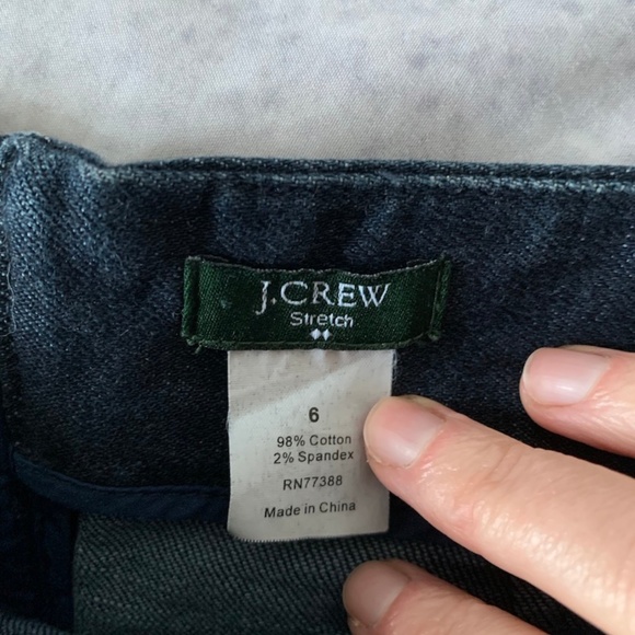 J. Crew Factory Denim Pencil Skirt - Picture 3 of 5
